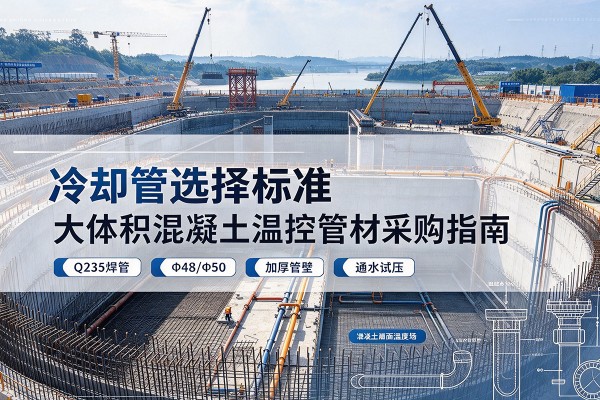 谢通门冷却管选择标准