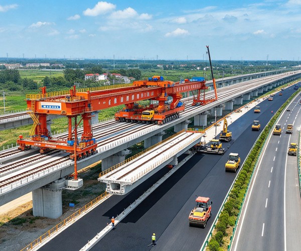 谢通门公路建设